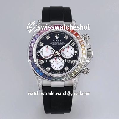 Rolex Daytona 116599RBOW BL Factory Black Dial Rolex Daytona 116599RBOW BL Factory Black Dial