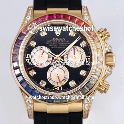 Rolex Daytona 116598RBOW BL Factory Yellow Gold Rolex Daytona 116598RBOW BL Factory Yellow Gold