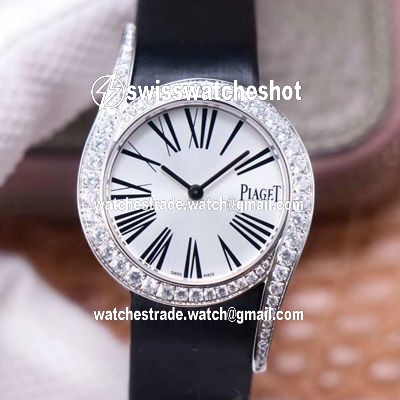 Piaget Limelight Gala Quartz Watch G0A42150 ZF Factory White Gold Diamond Piaget Limelight Gala Quartz Watch G0A42150 ZF Factory White Gold Diamond
