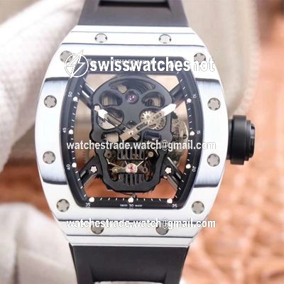 Richard Mille RM052-01 Tourbillon JB Factory White Ceramic Richard Mille RM052-01 Tourbillon JB Factory White Ceramic