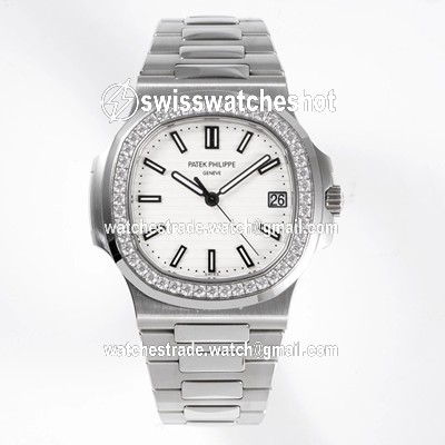 Patek Philippe Nautilus 5713/1G-010 PPF Factory V4 White Dial Patek Philippe Nautilus 5713/1G-010 PPF Factory V4 White Dial