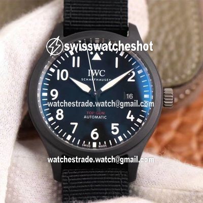IWC Pilot Top Gun IW326901 MKS Factory Black Ceramic IWC Pilot Top Gun IW326901 MKS Factory Black Ceramic