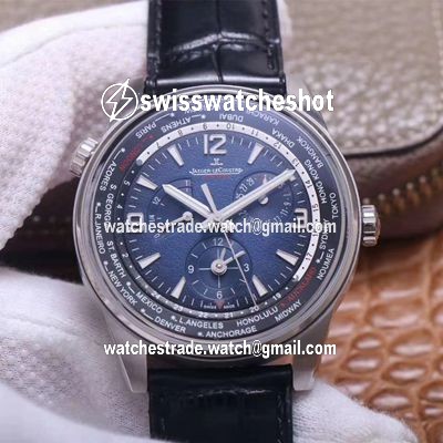 Jaeger LeCoultre Polaris Geographic WT 904847Z ZF Factory Blue Black Gradient Dial Jaeger LeCoultre Polaris Geographic WT 904847Z ZF Factory Blue Black Gradient Dial