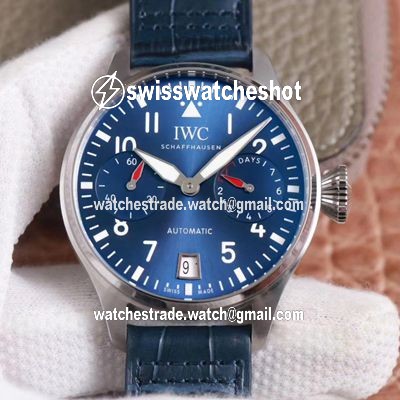 IWC Big Pilot IW501008 Boutique London Edition ZF Factory Blue Dial IWC Big Pilot IW501008 Boutique London Edition ZF Factory Blue Dial