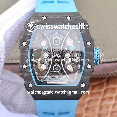 Richard Mille RM53-01 Tourbillon Pablo Mac Donough JB Factory Black Hollow dial Richard Mille RM53-01 Tourbillon Pablo Mac Donough JB Factory Black Hollow dial