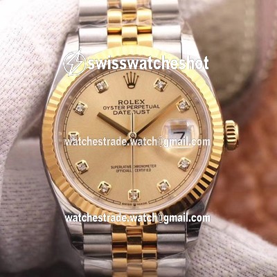 Rolex Datejust M126233-0017 EW Factory Champagne Dial Rolex Datejust M126233-0017 EW Factory Champagne Dial