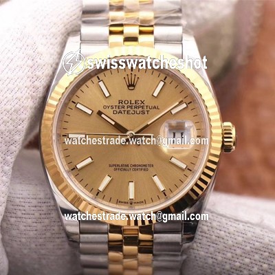 Rolex Datejust M126233-0015 EW Factory Champagne Dial Rolex Datejust M126233-0015 EW Factory Champagne Dial