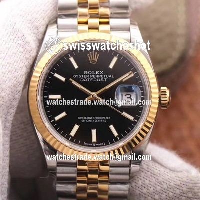 Rolex Datejust 126233 EW Factory Black Dial Rolex Datejust 126233 EW Factory Black Dial