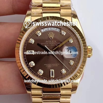 Rolex Day-Date M128238-0022 Yellow Gold EW Factory Gray Dial Rolex Day-Date M128238-0022 Yellow Gold EW Factory Gray Dial