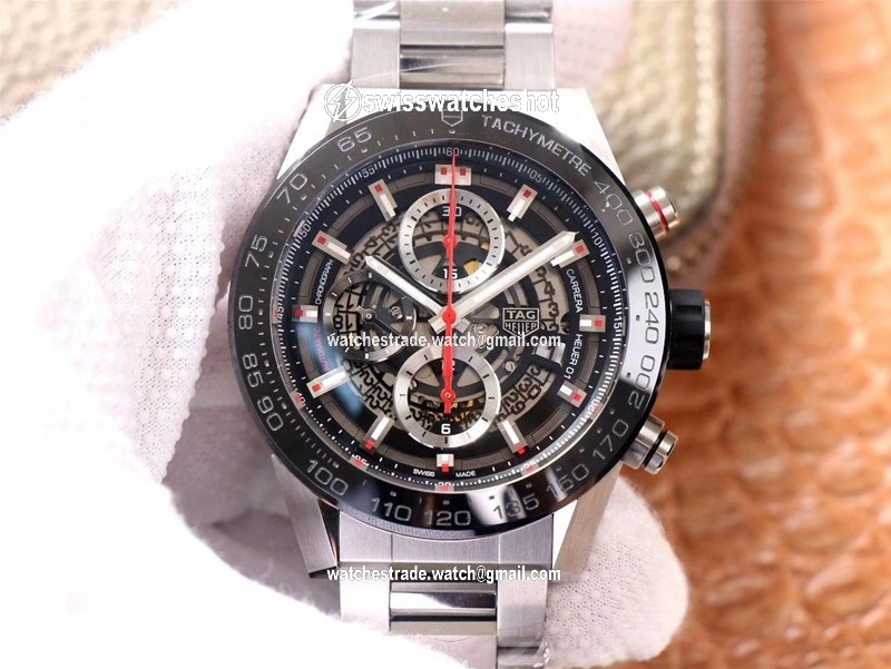 TAG Heuer Carrera CAR2A1W.BA0703 XF Factory Black Dial TAG Heuer Carrera CAR2A1W.BA0703 XF Factory Black Dial