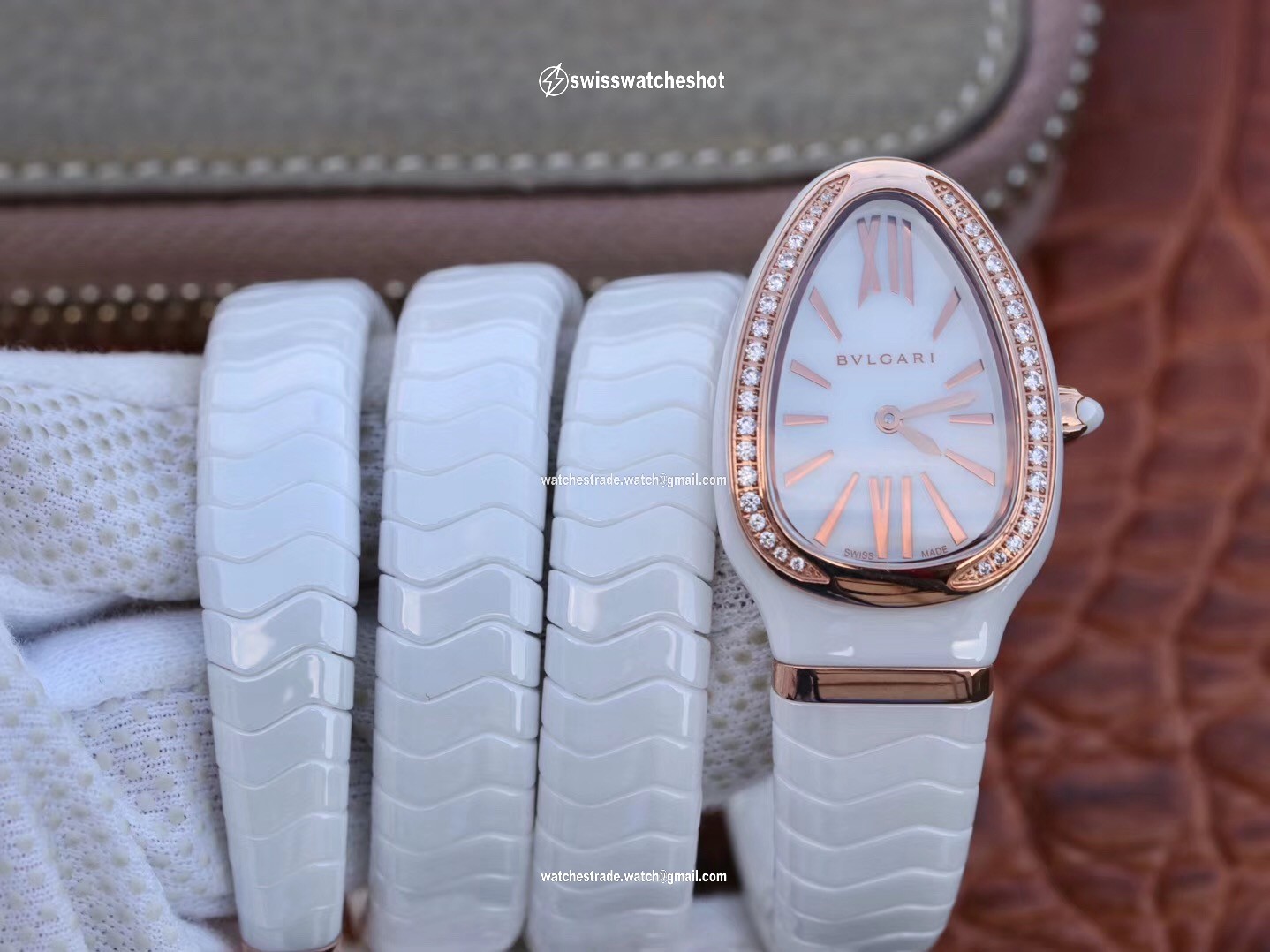 Bvlgari Serpenti Spiga Watch 102886 BV Factory Bvlgari Serpenti Spiga Watch 102886 BV Factory