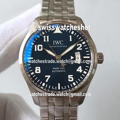 IWC Pilot Mark XVII Le Petit Prince IW327014 MKS Factory Blue Dial IWC Pilot Mark XVII Le Petit Prince IW327014 MKS Factory Blue Dial