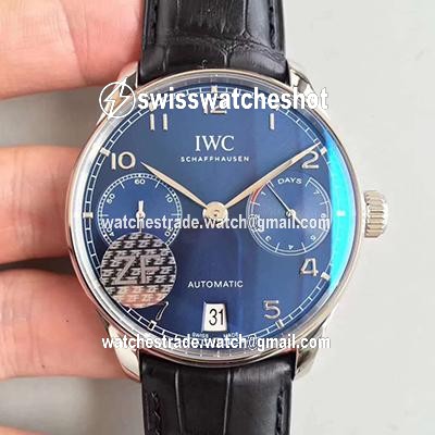 IWC Portuguese IW500703 ZF Factory Blue Dial IWC Portuguese IW500703 ZF Factory Blue Dial