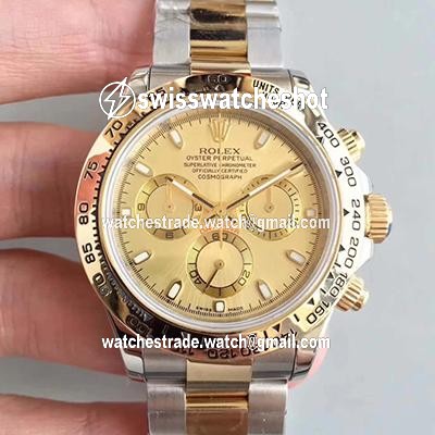 Rolex Daytona Cosmograph 116503 3A Factory 18K Yellow Gold Wrapped Gold Dial Rolex Daytona Cosmograph 116503 3A Factory 18K Yellow Gold Wrapped Gold Dial