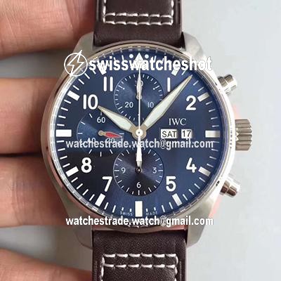 IWC Pilot Chronograph Edition Le Petit Prince IW377713 ZF Factory Blue Dial IWC Pilot Chronograph Edition Le Petit Prince IW377713 ZF Factory Blue Dial