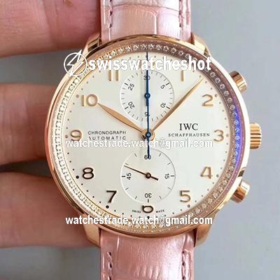 IWC Portuguese Chronograph ZF Factory White Dial IWC Portuguese Chronograph ZF Factory White Dial