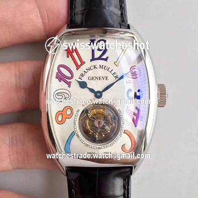 Franck Muller Crazy Color Dreams Tourbillon 8880 White Dial Franck Muller Crazy Color Dreams Tourbillon 8880 White Dial