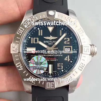Breitling Avenger II Seawolf A1733110/F563/152S GF Factory Dark Blue Dial Breitling Avenger II Seawolf A1733110/F563/152S GF Factory Dark Blue Dial