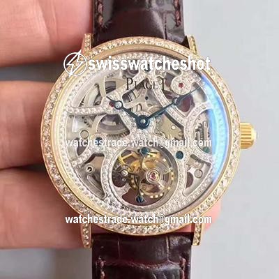 Piaget High-grade Jewelry Tourbillon Hollow Dial Piaget High-grade Jewelry Tourbillon Hollow Dial