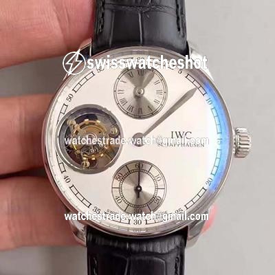 IWC Portugieser Tourbillon Regulator IW544603 YL Factory White Dial IWC Portugieser Tourbillon Regulator IW544603 YL Factory White Dial