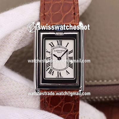 Cartier Tank Solo Ladies W5200025 White Dial Cartier Tank Solo Ladies W5200025 White Dial