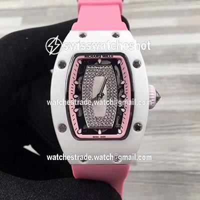 Richard Mille RM07 Ladies Pink Dial with Diamonds Richard Mille RM07 Ladies Pink Dial with Diamonds