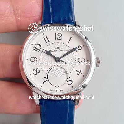 Jaeger-LeCoultre Rendez-Vous 3448420 Blue Leather Strap White Dial Jaeger-LeCoultre Rendez-Vous 3448420 Blue Leather Strap White Dial