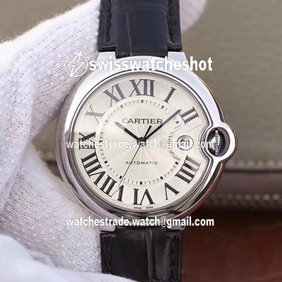 Ballon Bleu De Cartier 42MM W6901351 V9 Factory Silver Dial Ballon Bleu De Cartier 42MM W6901351 V9 Factory Silver Dial