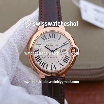 Ballon Bleu De Cartier 42MM WGBB0017 V9 Factory Silver Dial Ballon Bleu De Cartier 42MM WGBB0017 V9 Factory Silver Dial