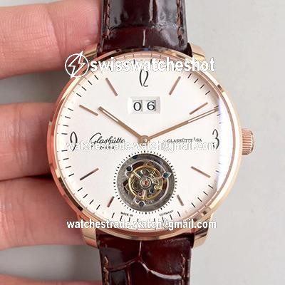 Glashutte Original Senator Excellence Tourbillon White Dial Glashutte Original Senator Excellence Tourbillon White Dial