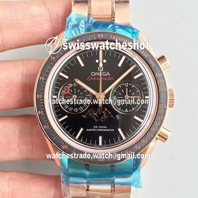 Omega Speedmaster Moonwatch Moonphase Chronograph 304.63.44.52.01.001 Black Dial Omega Speedmaster Moonwatch Moonphase Chronograph 304.63.44.52.01.001 Black Dial