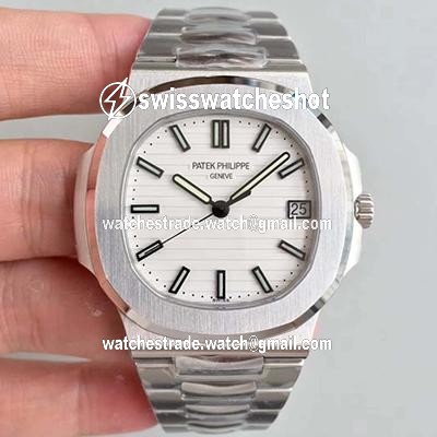 Patek Philippe Nautilus 5711/1A-011 White Dial PF Factory V2 Patek Philippe Nautilus 5711/1A-011 White Dial PF Factory V2