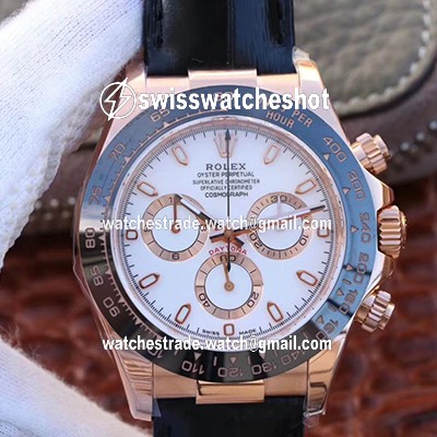 Rolex Daytona Cosmograph 116515LN Noob Factory White Dial Rolex Daytona Cosmograph 116515LN Noob Factory White Dial