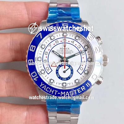 Rolex Yacht-Master II 116680 JF Factory White Dial Rolex Yacht-Master II 116680 JF Factory White Dial