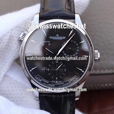 Jaeger-LeCoultre Master Geographic 1428421 TW Factory Black Dial Jaeger-LeCoultre Master Geographic 1428421 TW Factory Black Dial
