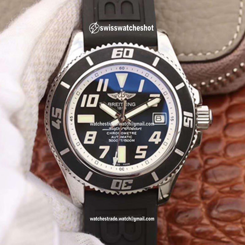 Breitling Superocean 42 Abyss White A1736402/BA29 ZF Factory Black Dial Breitling Superocean 42 Abyss White A1736402/BA29 ZF Factory Black Dial
