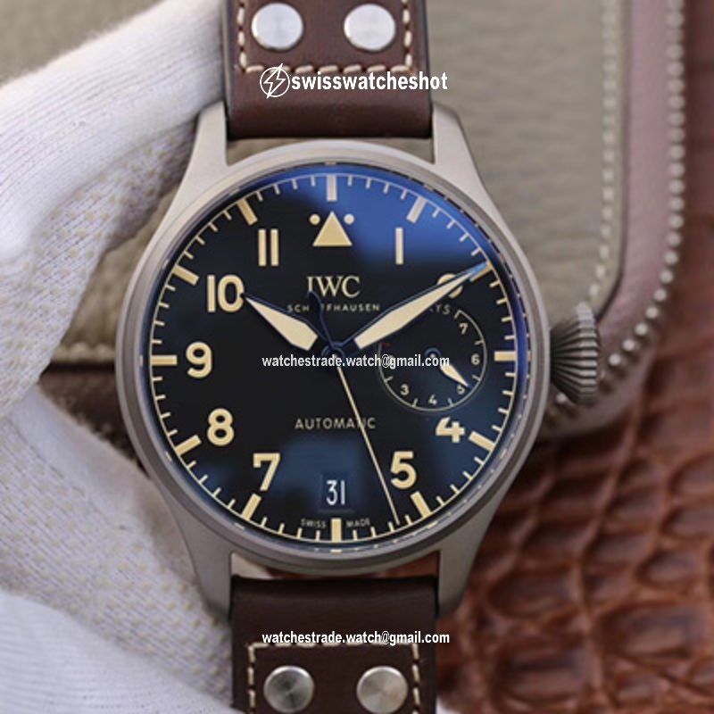 IWC Big Pilot Heritage IW501004 Titanium ZF Factory Black Dial IWC Big Pilot Heritage IW501004 Titanium ZF Factory Black Dial