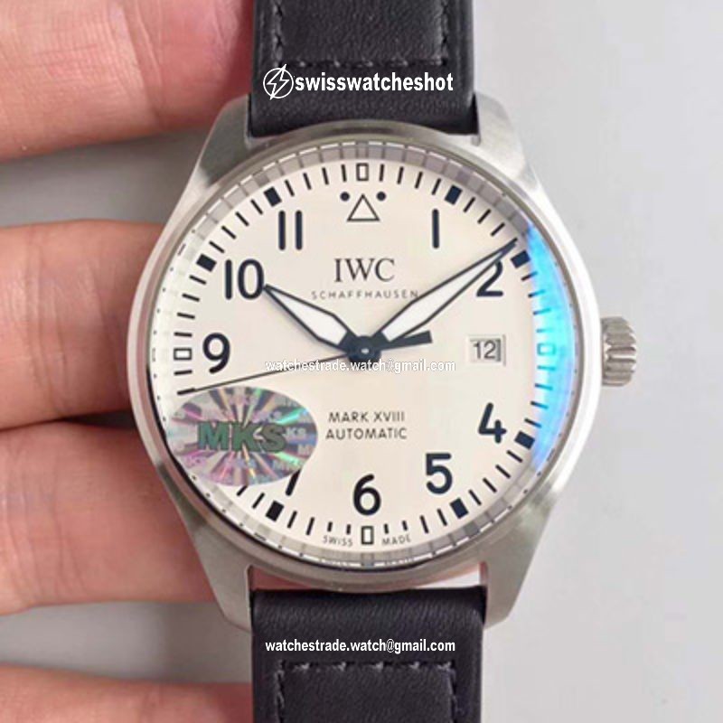 IWC Pilot Mark XVIII IW327002 MKS Factory V2 White Dial IWC Pilot Mark XVIII IW327002 MKS Factory V2 White Dial