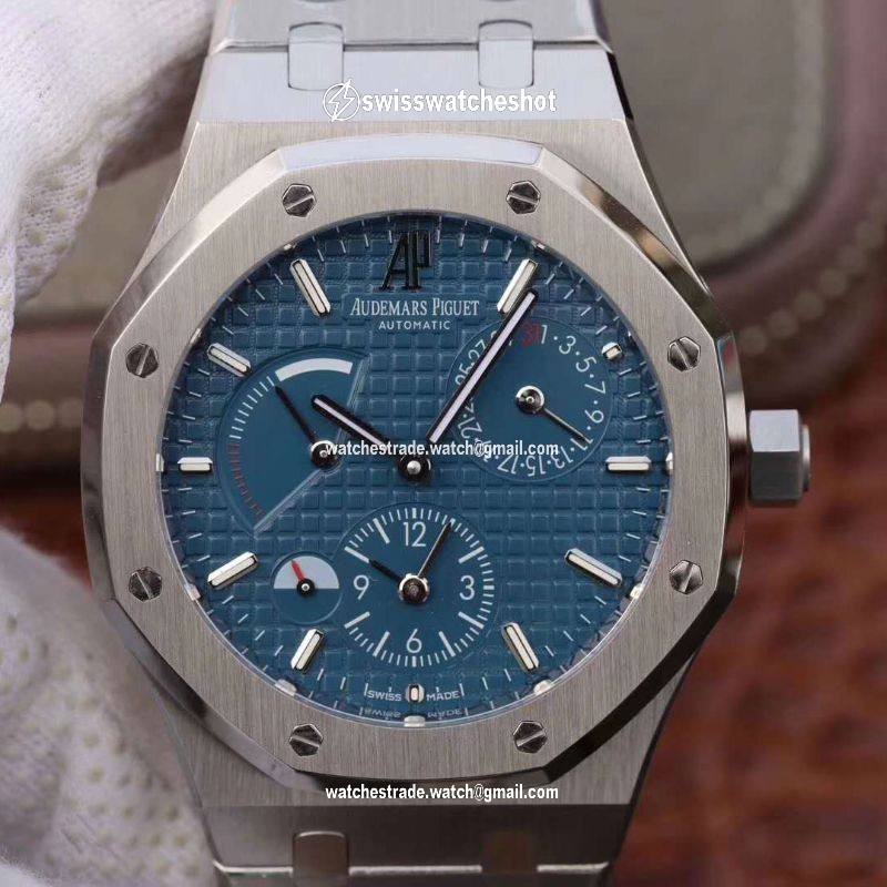 Audemars Piguet Royal Oak GMT 41MM 26120 Blue Dial TWA Factory Audemars Piguet Royal Oak GMT 41MM 26120 Blue Dial TWA Factory
