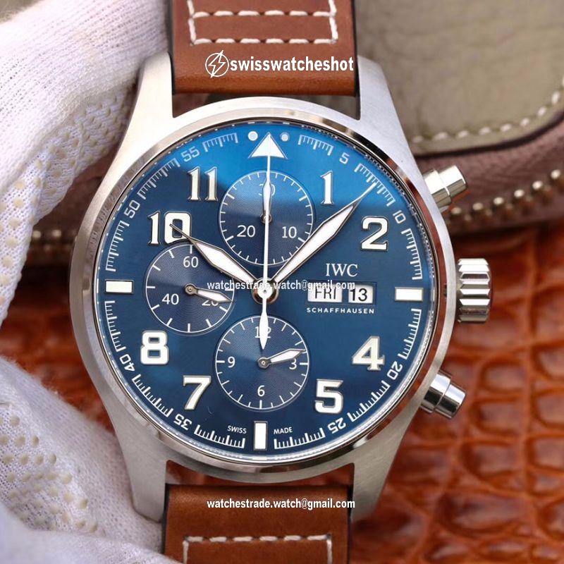 IWC Pilot Chronograph Edition Le Petit Prince IW377714 ZF Factory Blue Dial IWC Pilot Chronograph Edition Le Petit Prince IW377714 ZF Factory Blue Dial