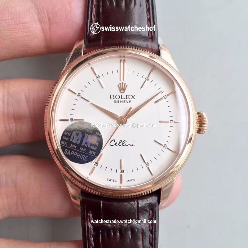 Rolex Cellini 50505 MKS Factory V4 White Dial Rolex Cellini 50505 MKS Factory V4 White Dial