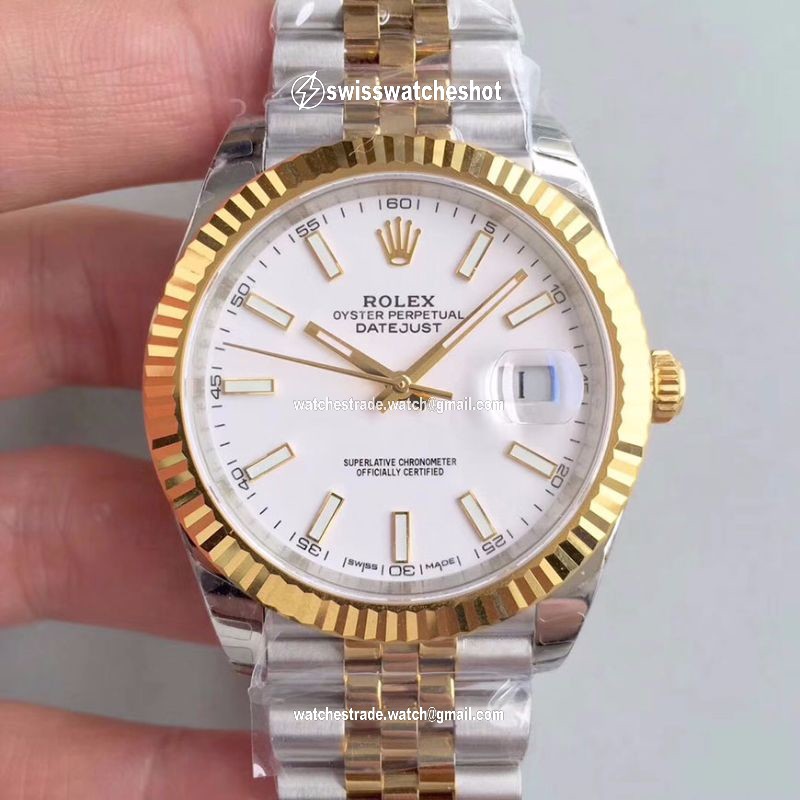 Rolex Datejust M126333-0016 EW Factory White Dial Rolex Datejust M126333-0016 EW Factory White Dial