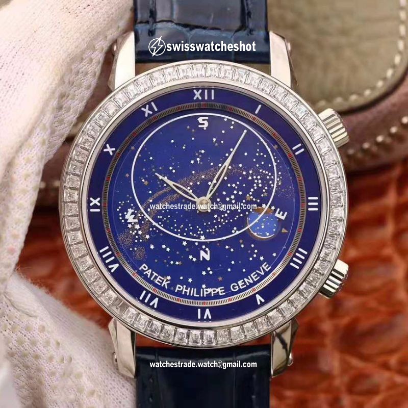 Patek Philippe Grand Complications Sky Moon Celestial 5102G TW Factory Blue Dial Patek Philippe Grand Complications Sky Moon Celestial 5102G TW Factory Blue Dial