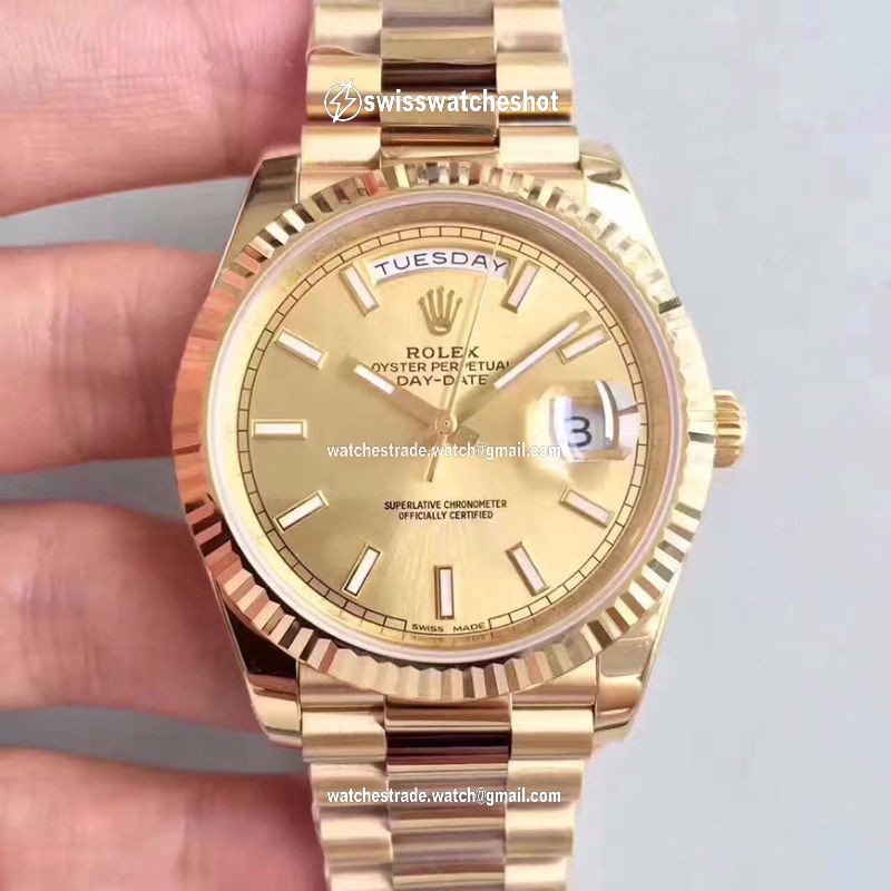 Rolex Day Date M228238-0003 40MM EW Factory Gold Dial Rolex Day Date M228238-0003 40MM EW Factory Gold Dial