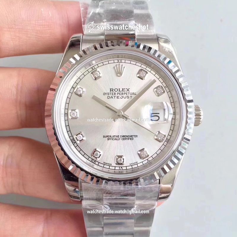 Rolex Datejust II 116334-0009 41MM EW Factory Silver Dial Rolex Datejust II 116334-0009 41MM EW Factory Silver Dial