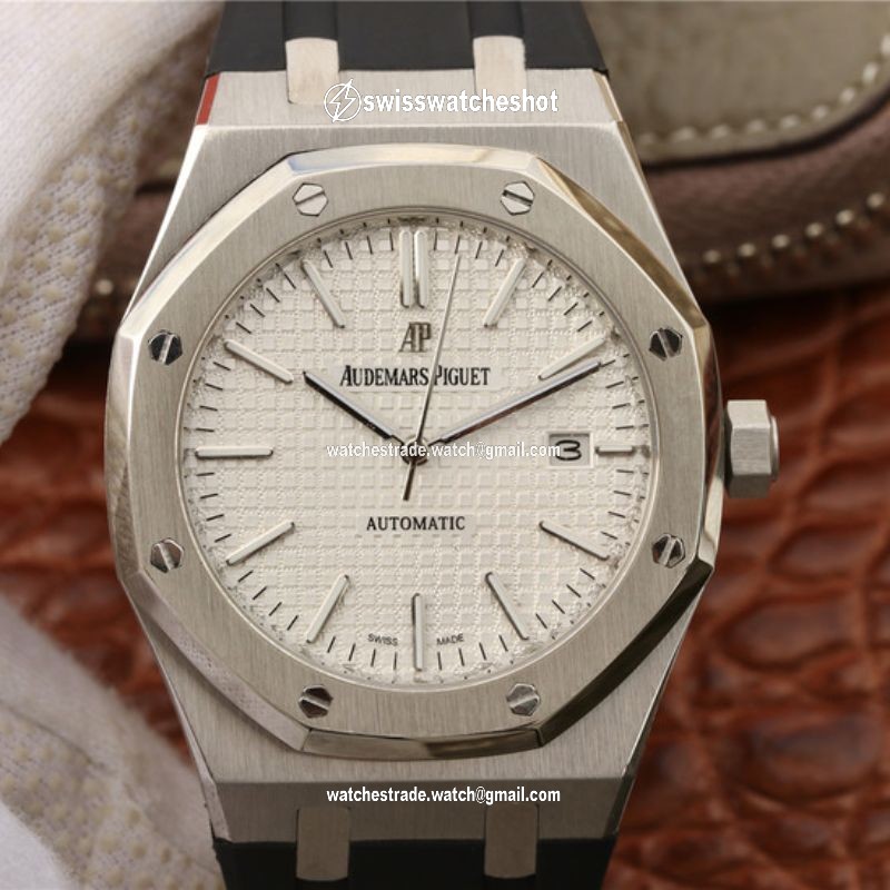 Audemars Piguet Royal Oak 15400 JF Factory White Dial Audemars Piguet Royal Oak 15400 JF Factory White Dial
