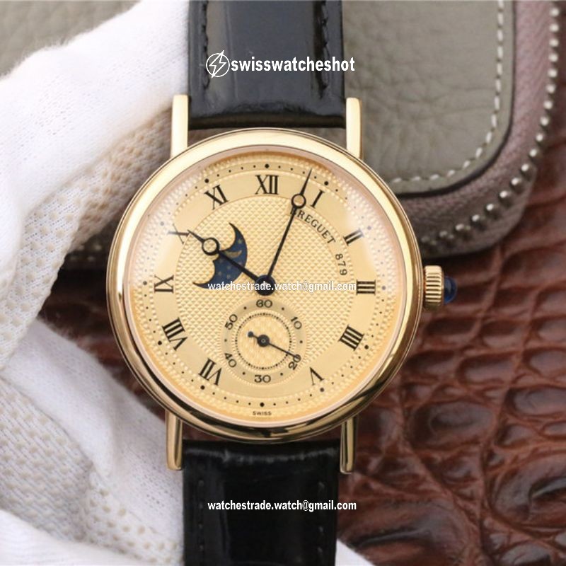 Breguet Classique Moonphase 4396 Yellow Gold Dial Breguet Classique Moonphase 4396 Yellow Gold Dial