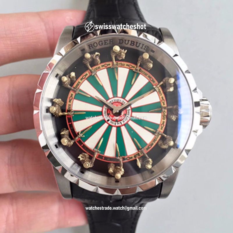 Roger Dubuis Excalibur RDDBEX0398 Green White Table Dial Roger Dubuis Excalibur RDDBEX0398 Green White Table Dial