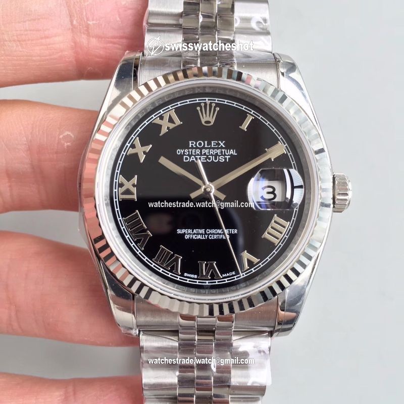 Rolex Datejust 116334 41MM EW Factory Black Dial Rolex Datejust 116334 41MM EW Factory Black Dial