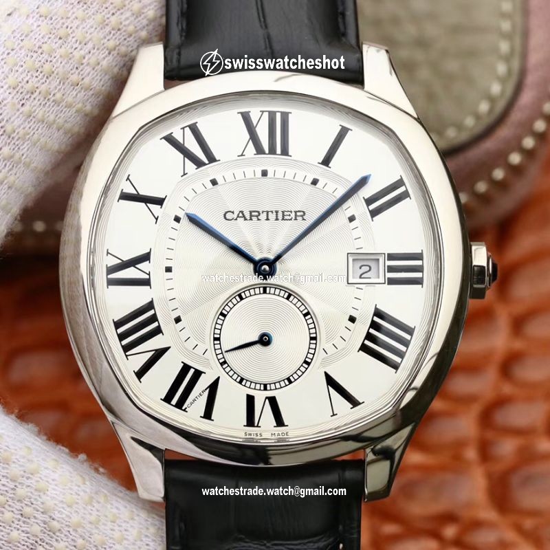 Drive De Cartier WSNM0004 GS Factory White Dial Drive De Cartier WSNM0004 GS Factory White Dial